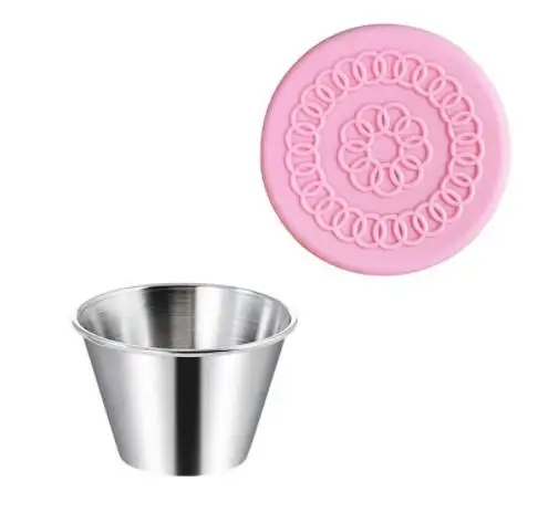 Оптовая цена чаша соевого соуса стейк салат томатный соус чашка из нержавеющей стали с крышкой