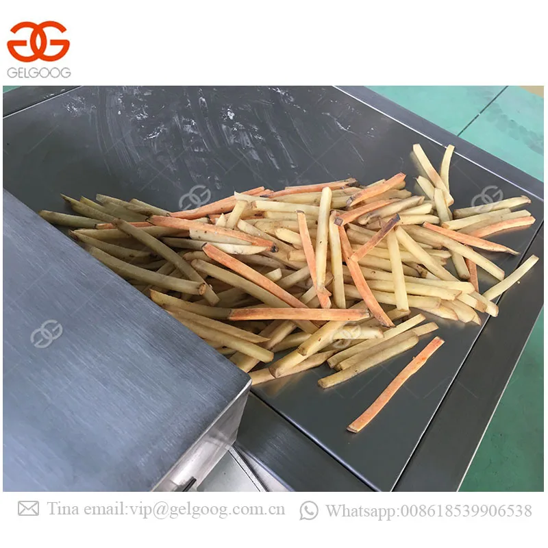 Manufacturing Frying Production Line Fresh Frozen French Fries Sticks Fully Automatic Lays Potato Chips Making Machine Price