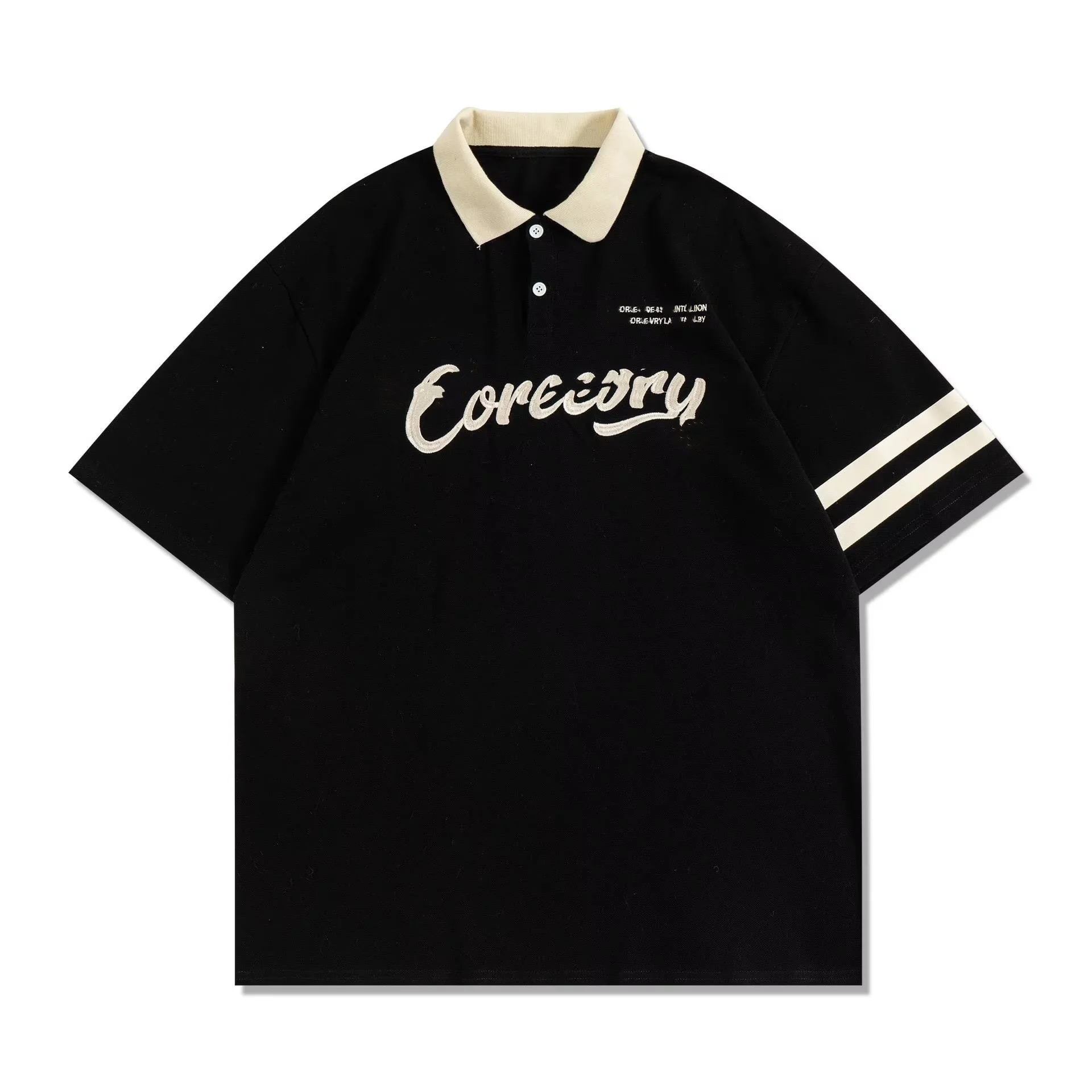 New New Streetwear Tshirt High Fashion Custom Embroidered Printing Logo Plain 100% Cotton Polyester Mens Uniform Golf Polo Shirts