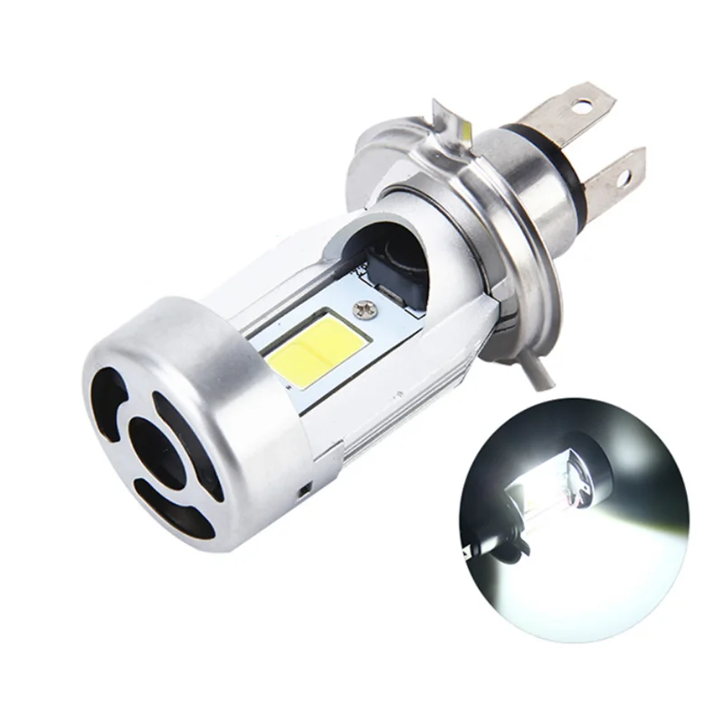 Classic Headlight Motoled H4 Led Spot Light Bulb Modified Angel Eyes Daytime Running Lights Motorcycle Motoled Led Headlight