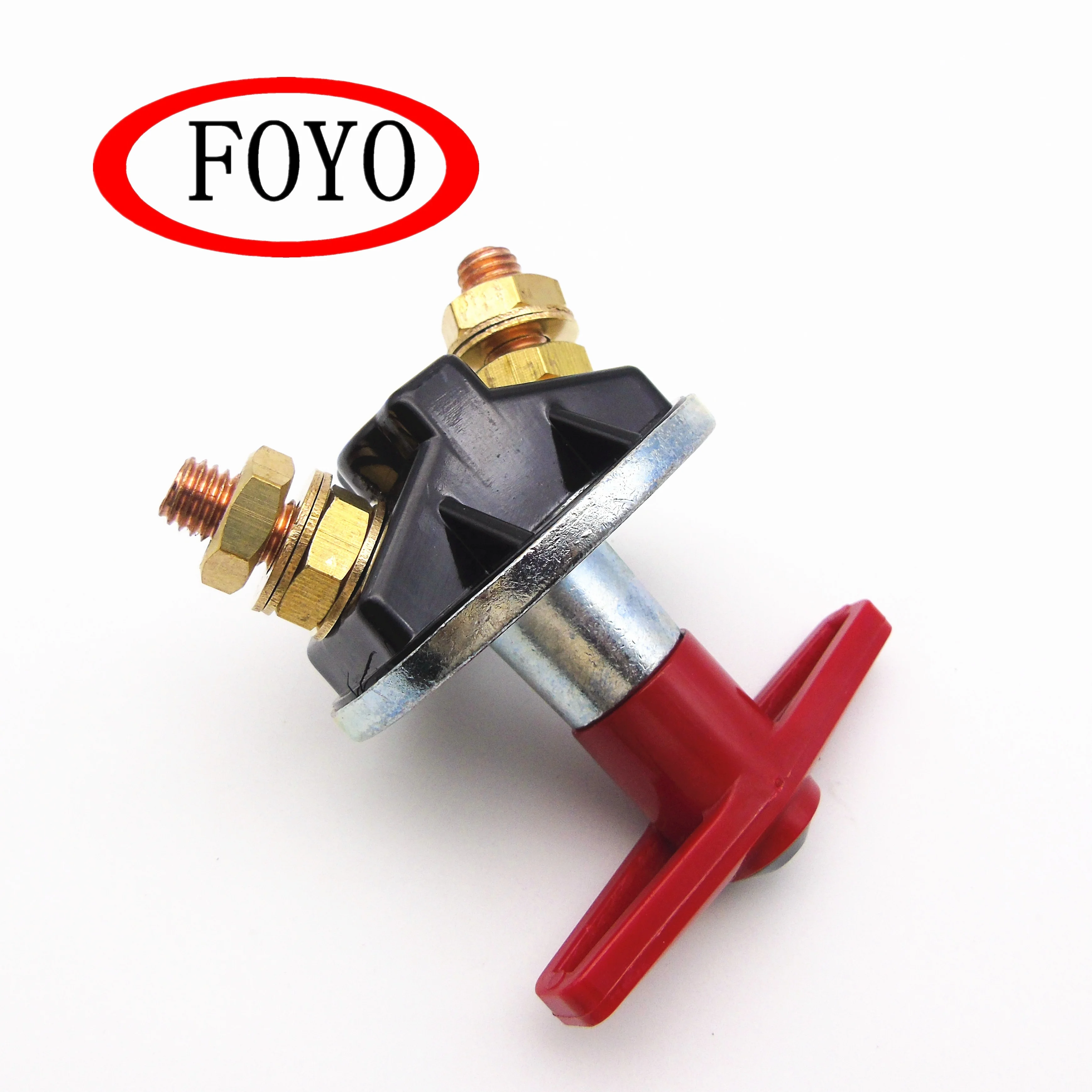 FOYO Brand keyed battery disconnect switch battery holder with Auto switch Battery Switch For Yacht Auto Truck Car ship