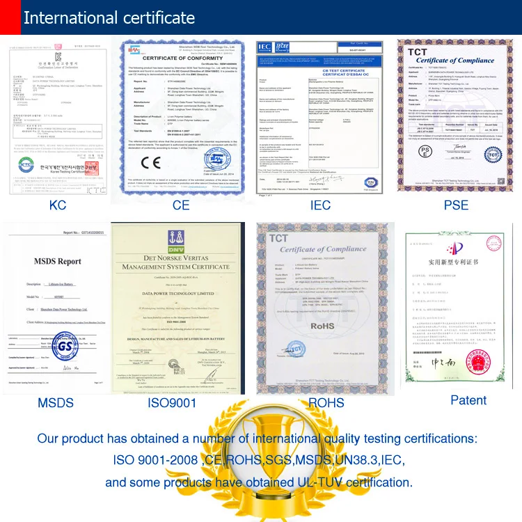 BIS KC Certified 652533 Pouch Cell 3.7V 500mAh Lipo Battery Rechargeable Li ion Smart Watch Battery 3.7V 500mAh Battery