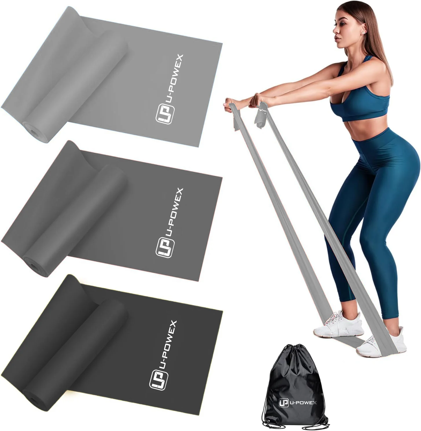 Body Shaper Elastic Straps latex long resistance bands for Yoga Rubber exercise Fitness Band