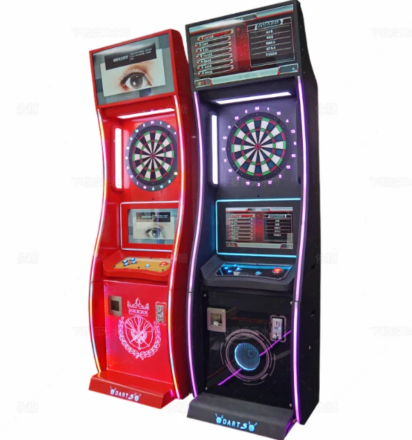 Dart target support scan code computer coin automatic electronic dart machine vertical cabinet electronic dart machine