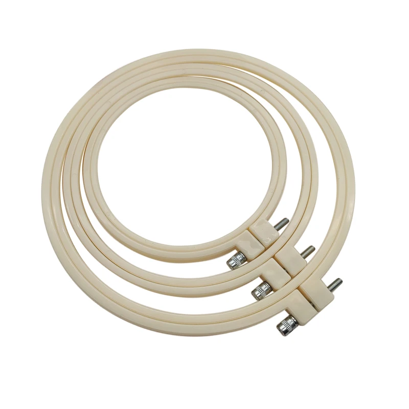 ABS Plastic Embroidery Hoops Square Cross Stitch Hoops