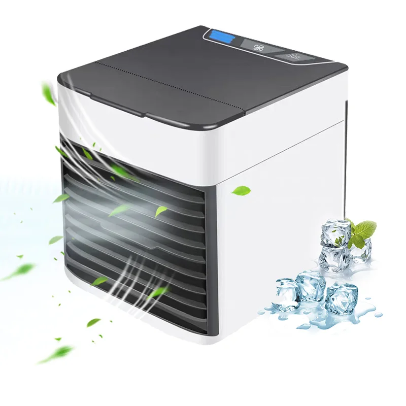 
Personal Space Mini Portable Air Cooler Humidifier Mini Air Conditioner For Home Office 