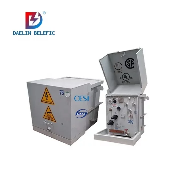 15kva 50kva 100kva мертвые передние угловые разъемы однофазный монтажный трансформатор для наружного