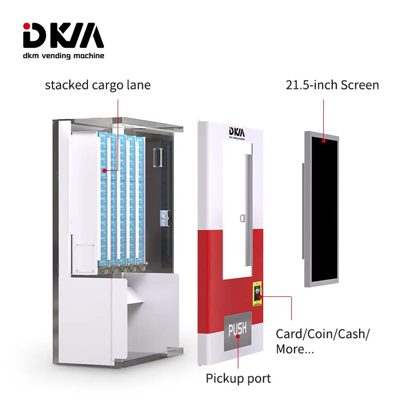 Dkmvending высокая технология Wi-Fi цена мини-автомат с презервативами