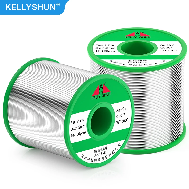 Высокочистый бессвинцовый оловянный провод Kellyshun, сварочные флюсы для ремонта, паяльная Оловянная проволока