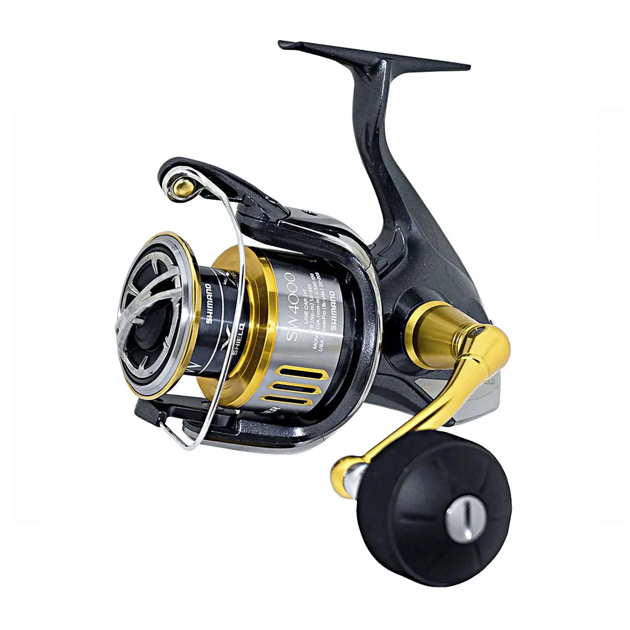  Shima-no TWIN POWER SW Series 4000 5000 6000 8000 100000 140000 Aluminum Metal Spool Waterproof Saltwater Spinning