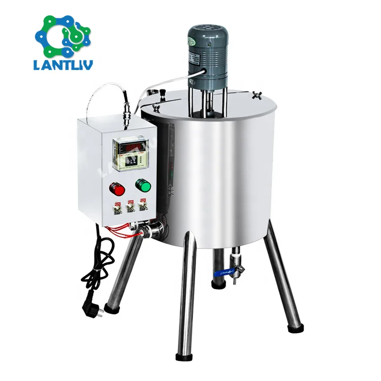 Manufacturer Detergent Barrel Filler Cosmetic Hand Cream Cool Oil Paste Dispenser Candle Wax Mixing Heating Filling Machine