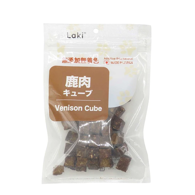 Wholesale natural dog snacks treats venison cubes from Japan