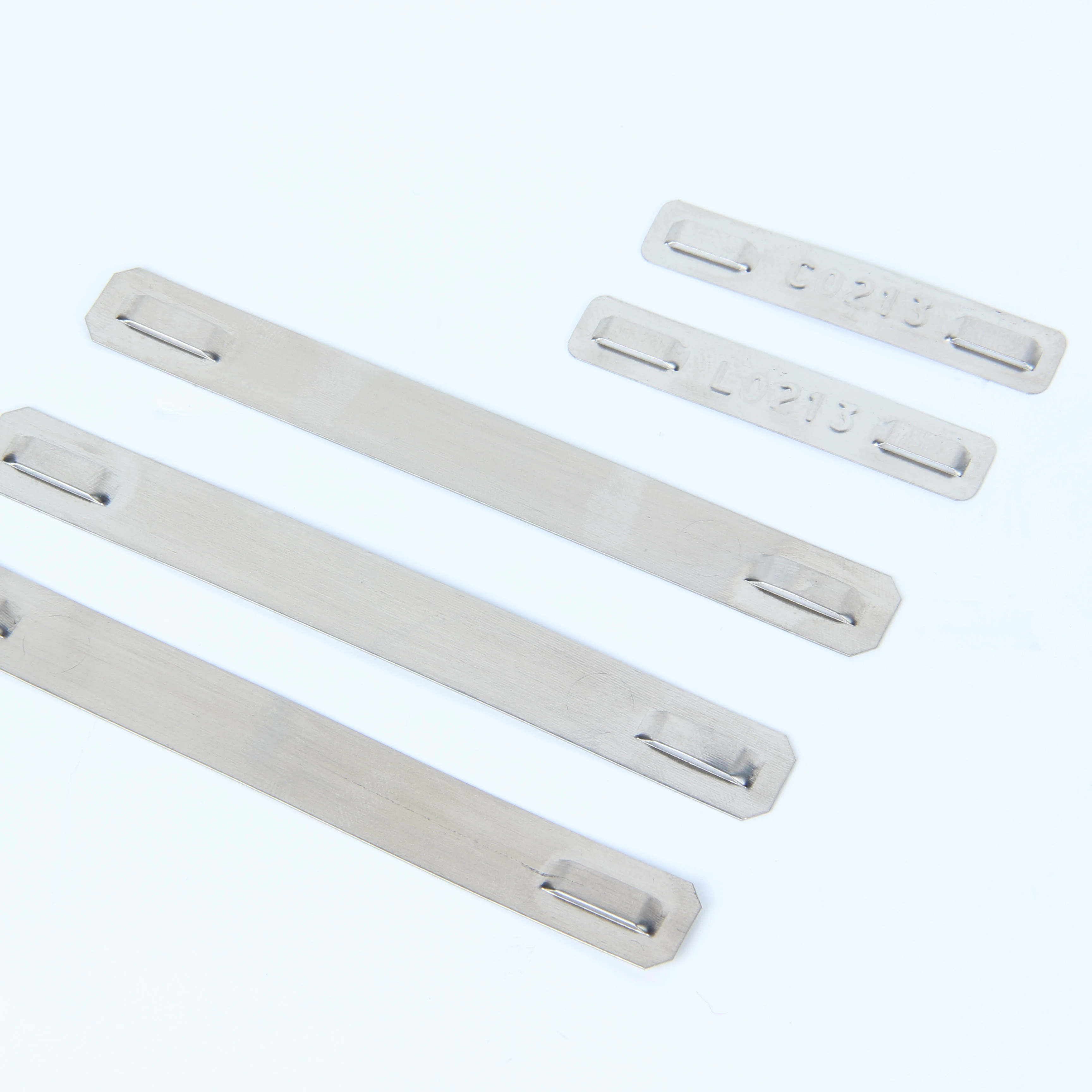 Stainless Steel ID tag imprint