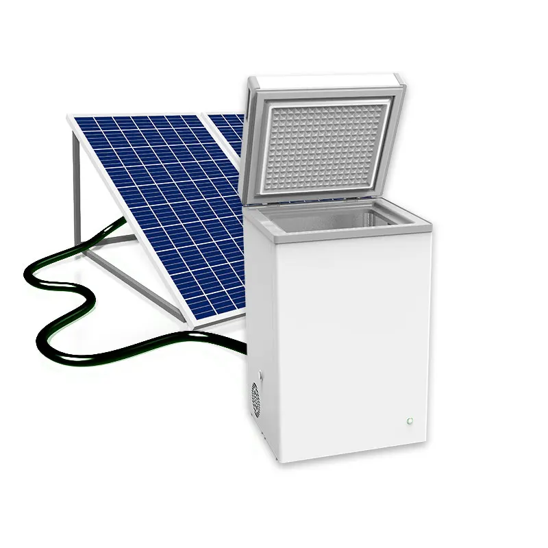 Factory Direct Wholesale Price deep freezer solar  Solar Dc Freezer solar freezer  For home use