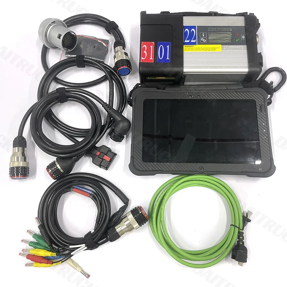 Планшет Getac + автомобиль MB Star грузовик звезда Диагностика SD Connect C5 с Xentry DAS EPC автомобильный Грузовик диагностический Мультиплексор