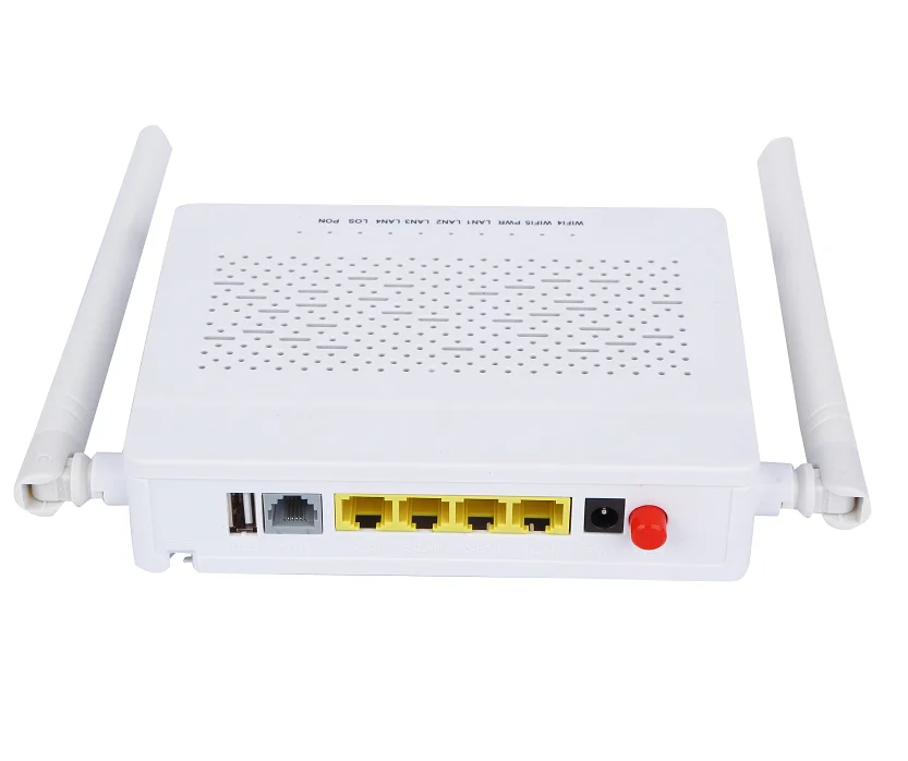 4GE+Dual-band WIFI+POTS+USB 5G Dual Band Modem Router F668 OMCI Bridge WIFI GPON ONU XPON ONT Fiber Optic Equipment FTTH OLT
