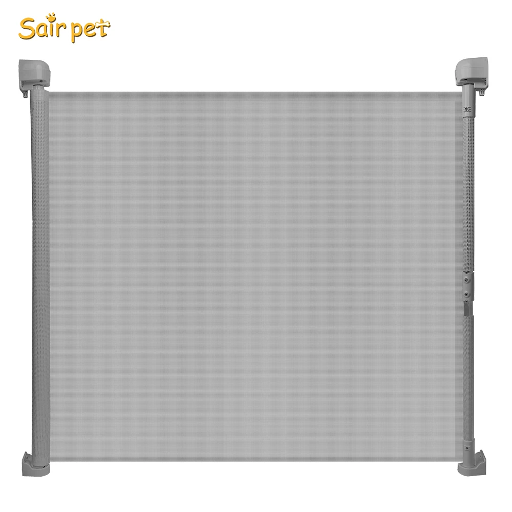 Magic Gate for Dogs and cats Pet Safety Gate Mesh Dog Gate Portable Folding Safe Guard Install Anywhere
