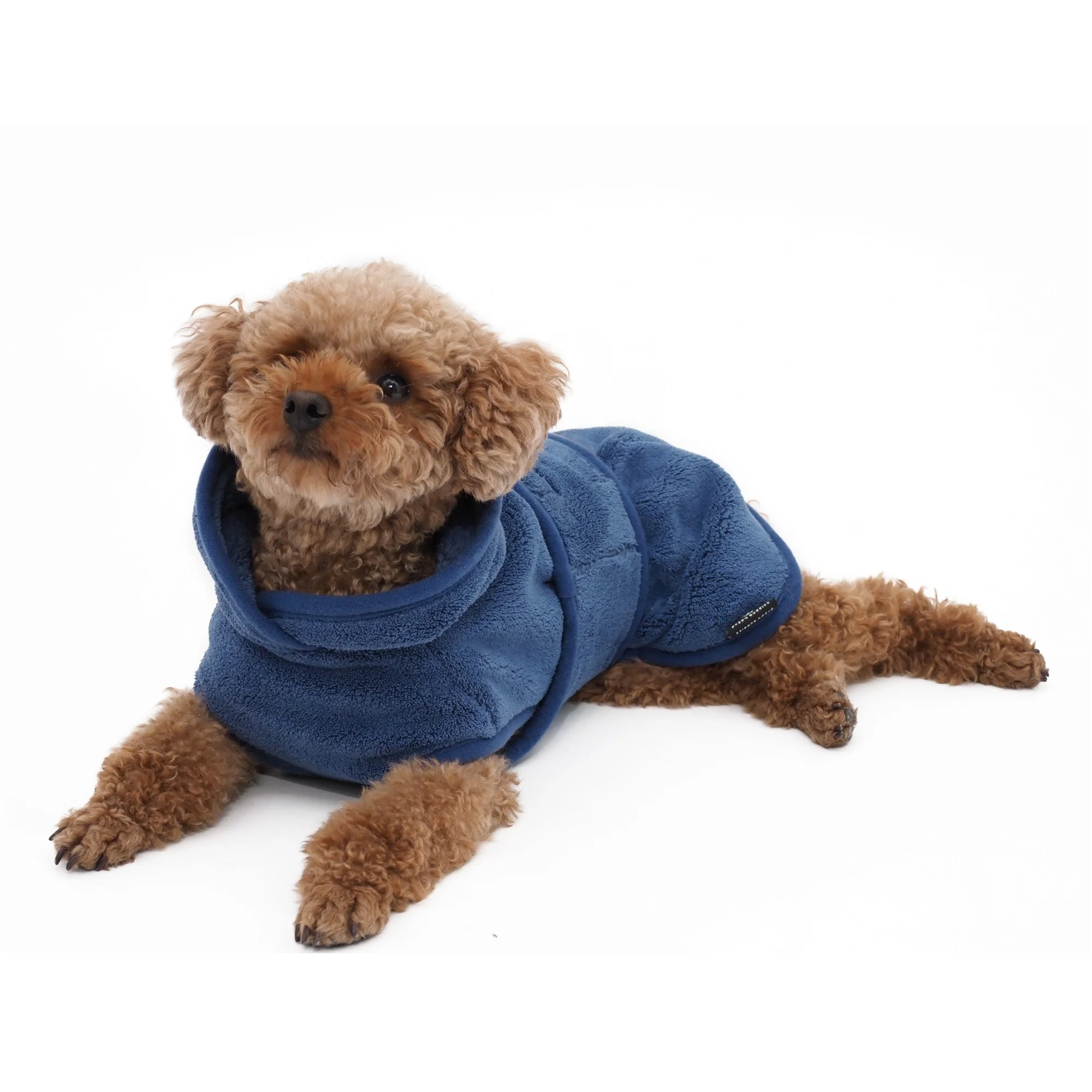 LS Factory Wholesale Customize Dog Drying Coat Microfiber Fast Drying Super Absorbent Dog Bathrobe Towel