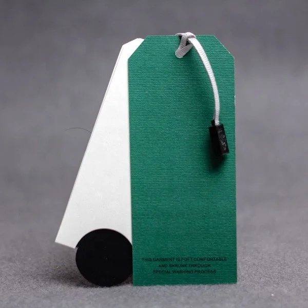 Mold Cut Special Shape Full Set Paper Hang Tag
