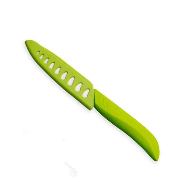 Cheap Sharp Vegetable Fruit Paring Peeling Carving Ceramic Knife With PP sheath blade Cover