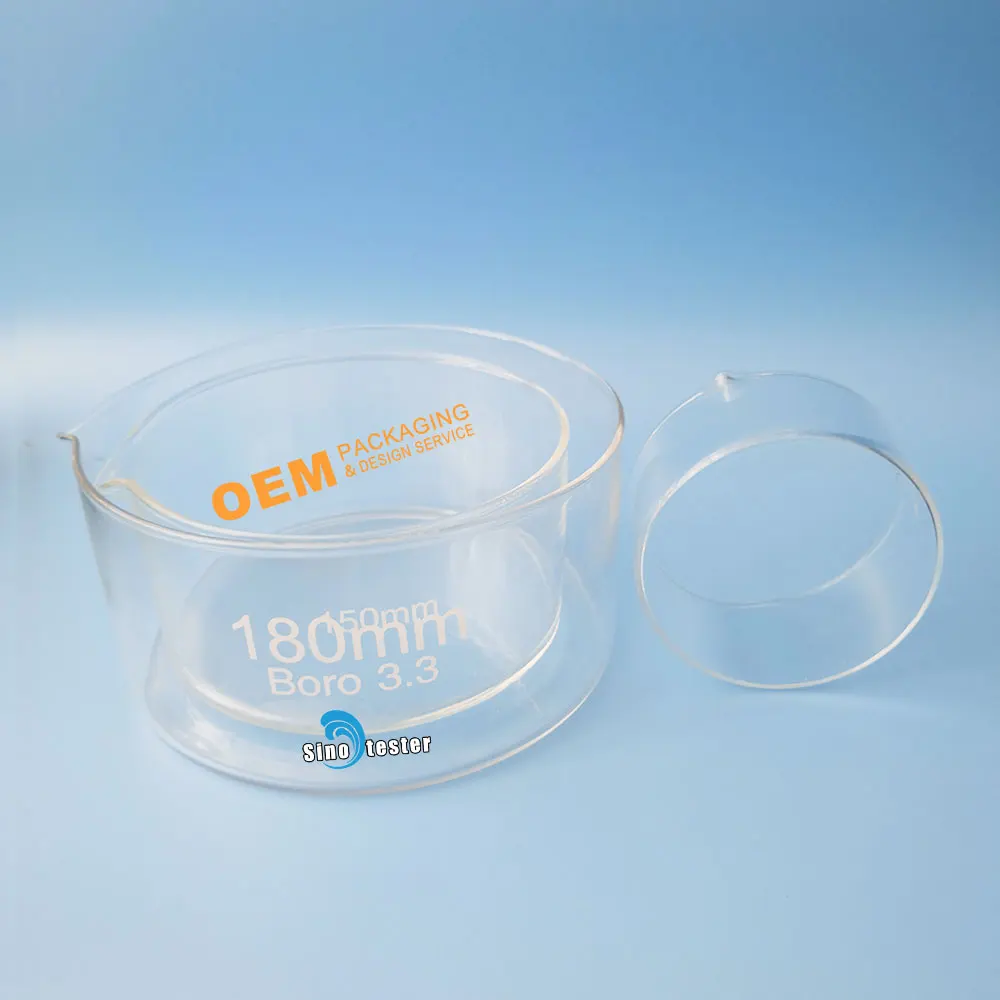 SN1173 Laboratory Equipment Petri Dishes Sterile Glass Petri Dish