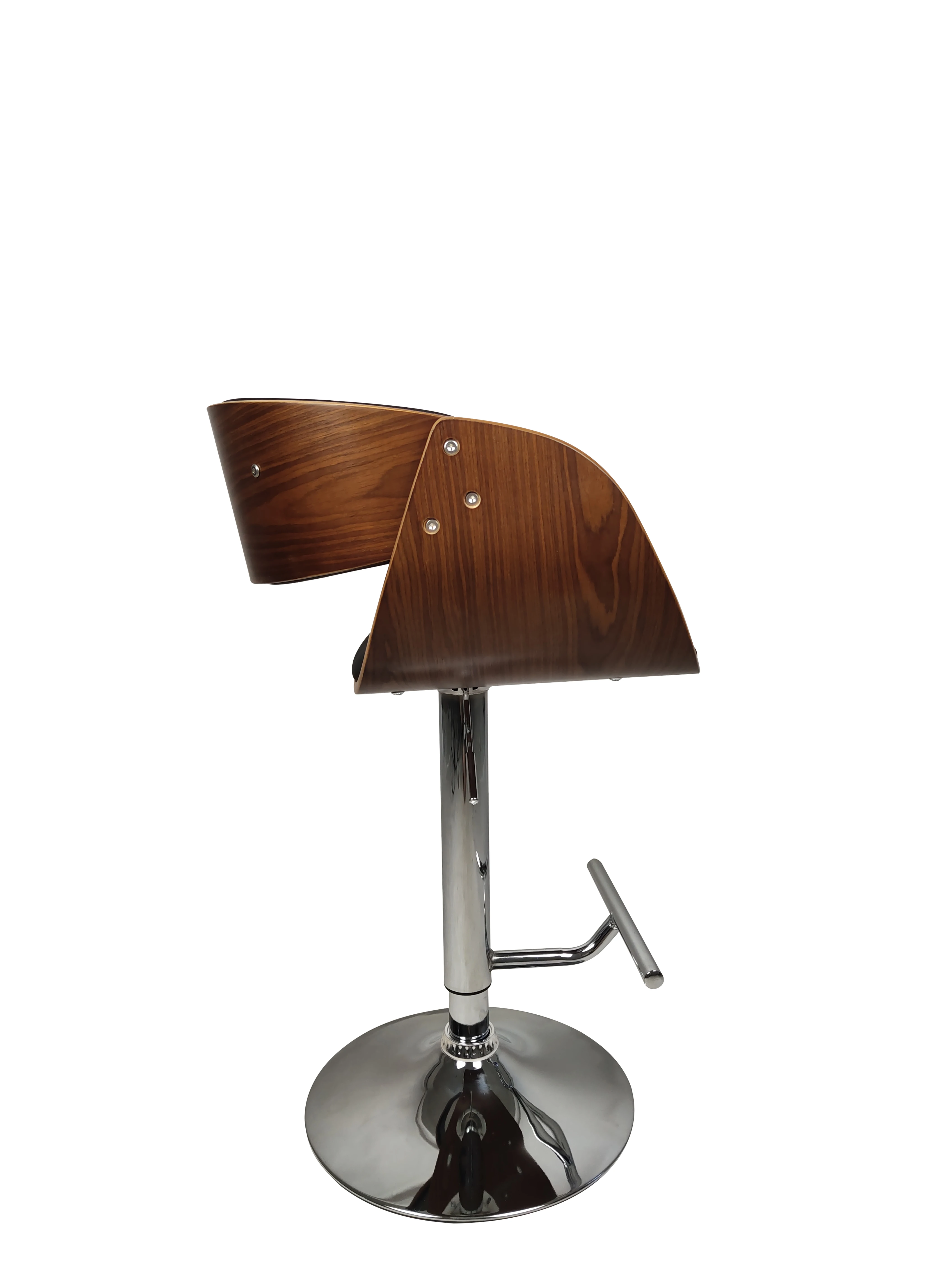 Modern Luxury Adjustable High Quality Bar Chair with Horn plate Use Commercial Plywood and PU