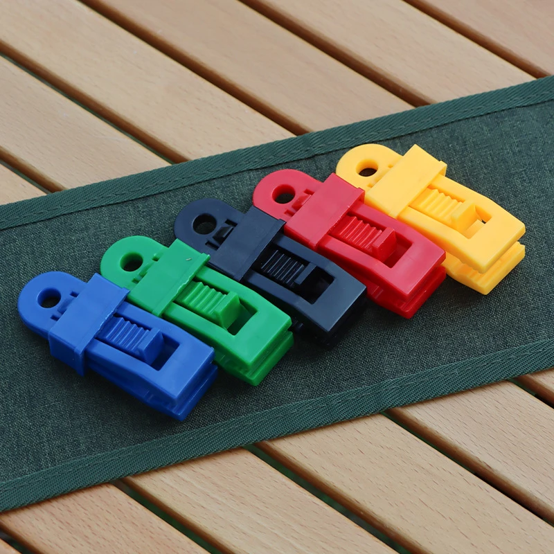 Warehouse Tent Clips Windproof Strong Clamps Tarps Lock Grip  Awnings Outdoor Camping Accessories