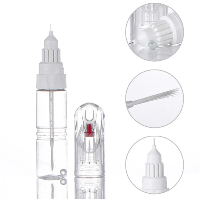 Precision Fine Tip Writer Pen Brush 20ml Paint Touch-Up Applicator Pens for Fix Auto Paint Chips, Scratches, Car Detail Repair