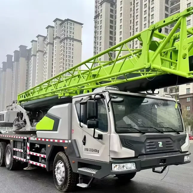 Подержанный китайский мобильный кран Zoomlion 35 т с пересеченной местностью автокран для продвижения