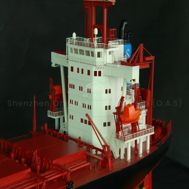 O.A.S Manufacturer High Quality Ship Model Business Gifts Cargo Boat Models Custom 135cm ship vessels model