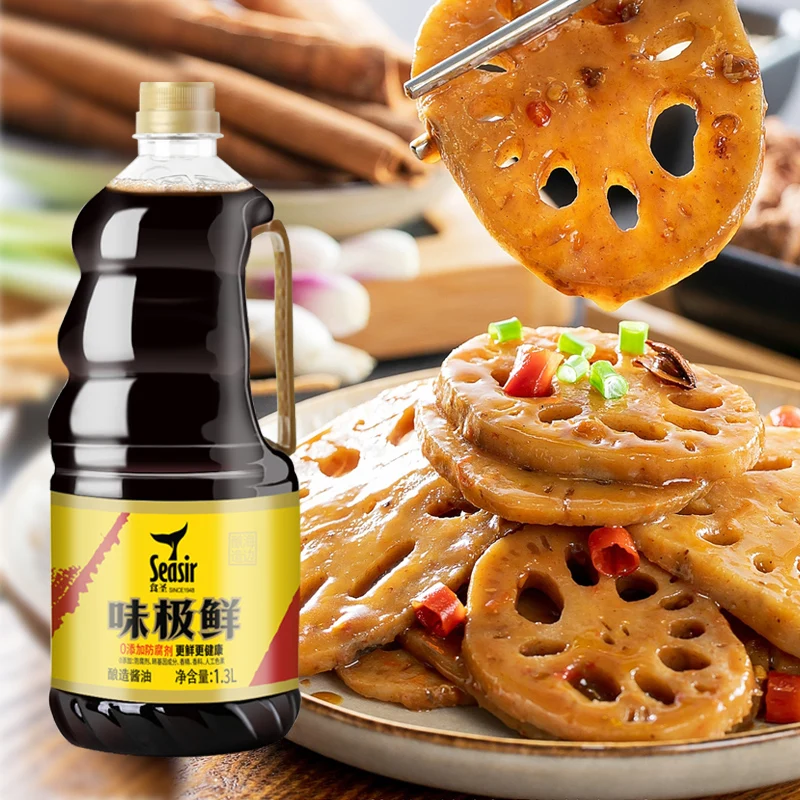 Halal certified 1.9L light  soy sauce shoyu sauce asia Japanese style food