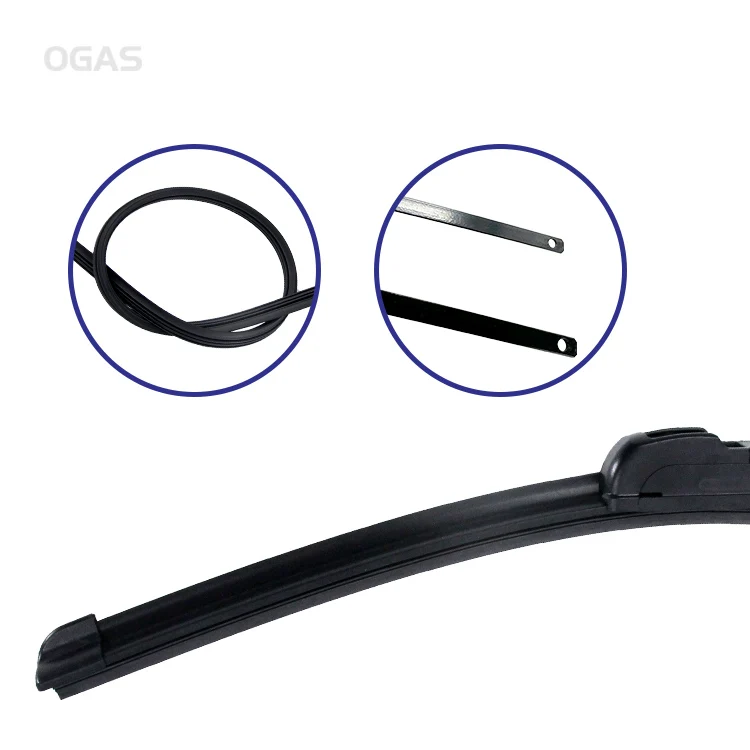 Ogas wholesale wiper brushes hybrid multifunctional frameless rain car wiper blade