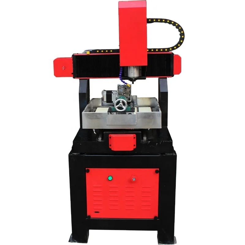 small portable cnc jade carving machine with rotary device 3d stone cutting tools 4040 marble engraving machinery