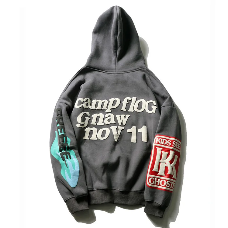 3D Puff Printing Hoodie Custom Puff Print Hoodie Manufacturer for USA Brands Owner