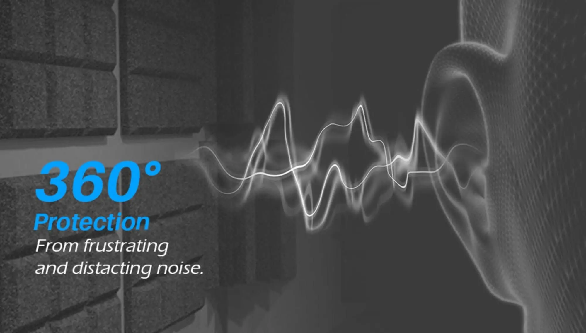 BONNO Series for Studio and Home Recording Wall Decor Soundproofing Acoustic Foam Panels Sound Insulation Foam