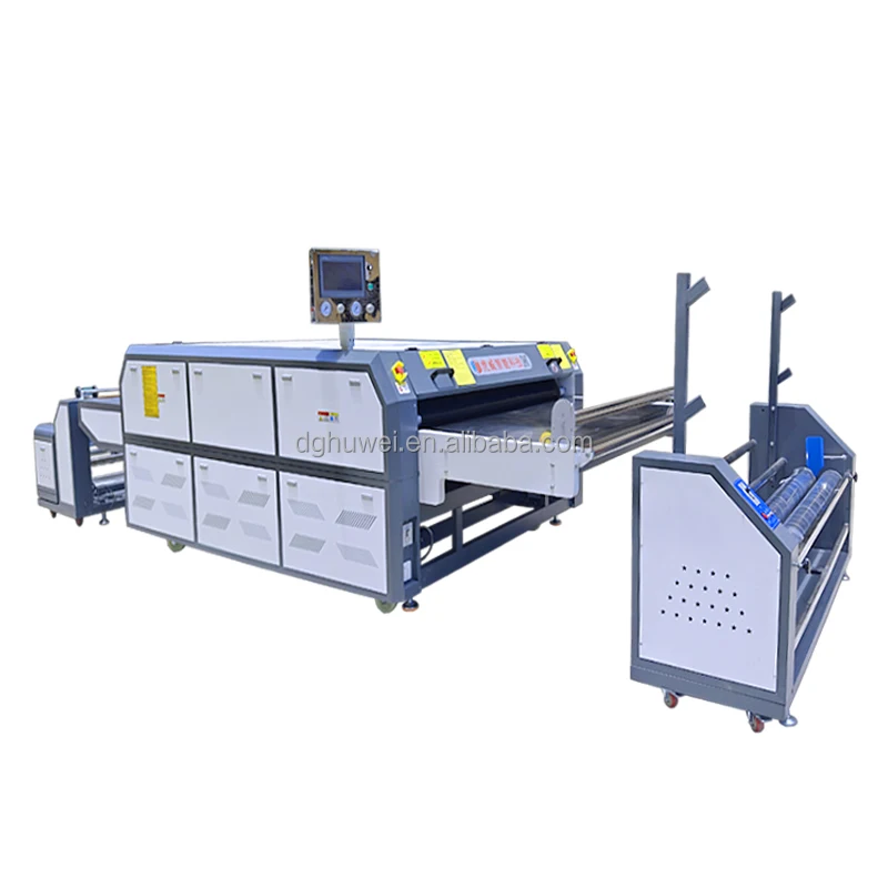 15 Groups Heating of Plates Fabric Fusing Interlining Machine Continuous Fabric Fusing Press Machine With Factory Price