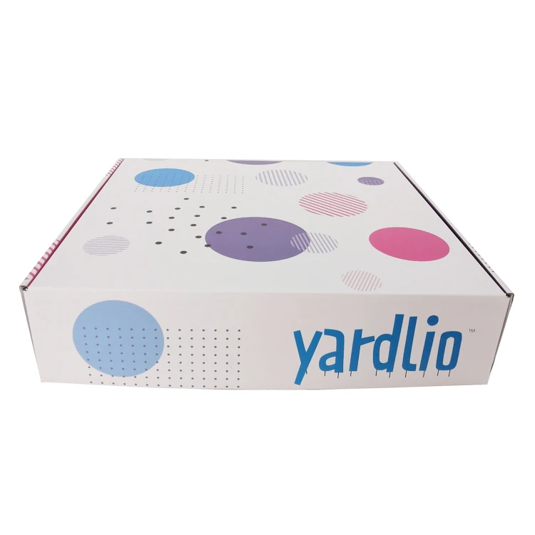 Recyclable custom shipping box Custom logo luxury paper hair wig packaging box Custom mail-order boxes