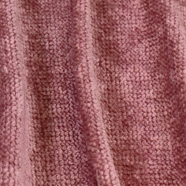 Wholesale Factory Supply 100% Polyester Soft Chenille Fabric for Clothing