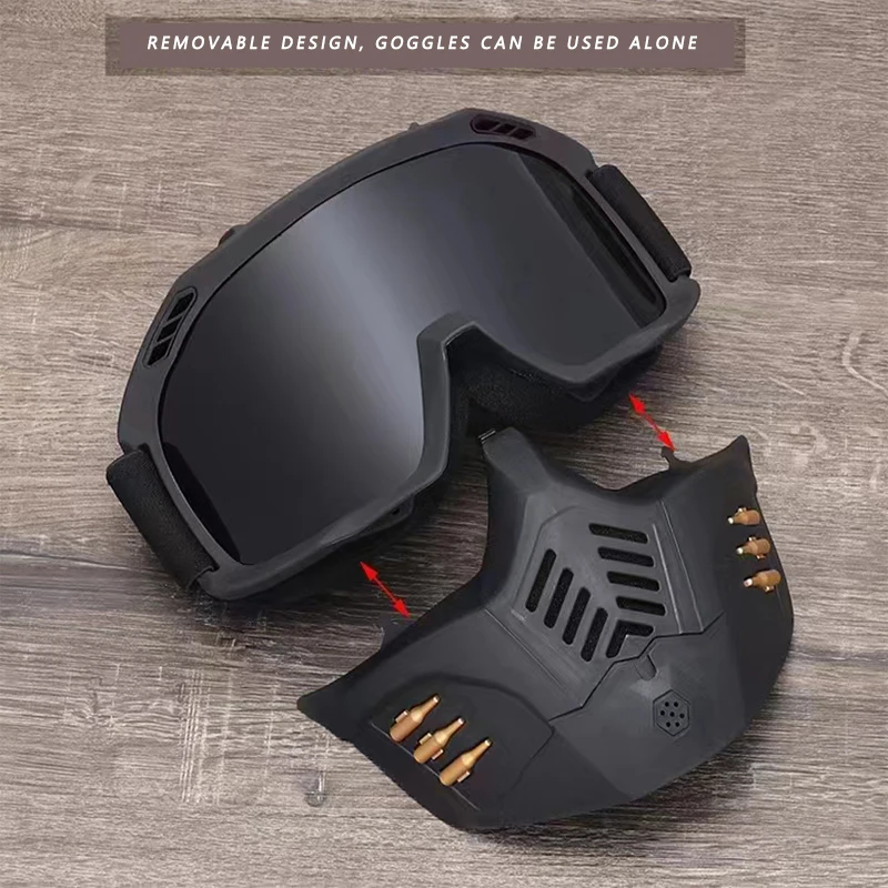 high quality downhill Off MX Motocross Goggles harley Dirt Bike Motocross Riding Motorcycle Goggles With Mask