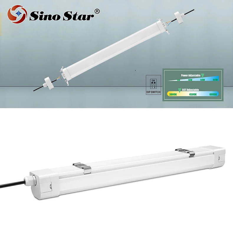 SP060LE5F-BO 60 Вт Высокий люмен Двусторонняя соединчющаяся между собой мощности регулируемый светодиодный фонарик с тремя уровнями защиты светильник