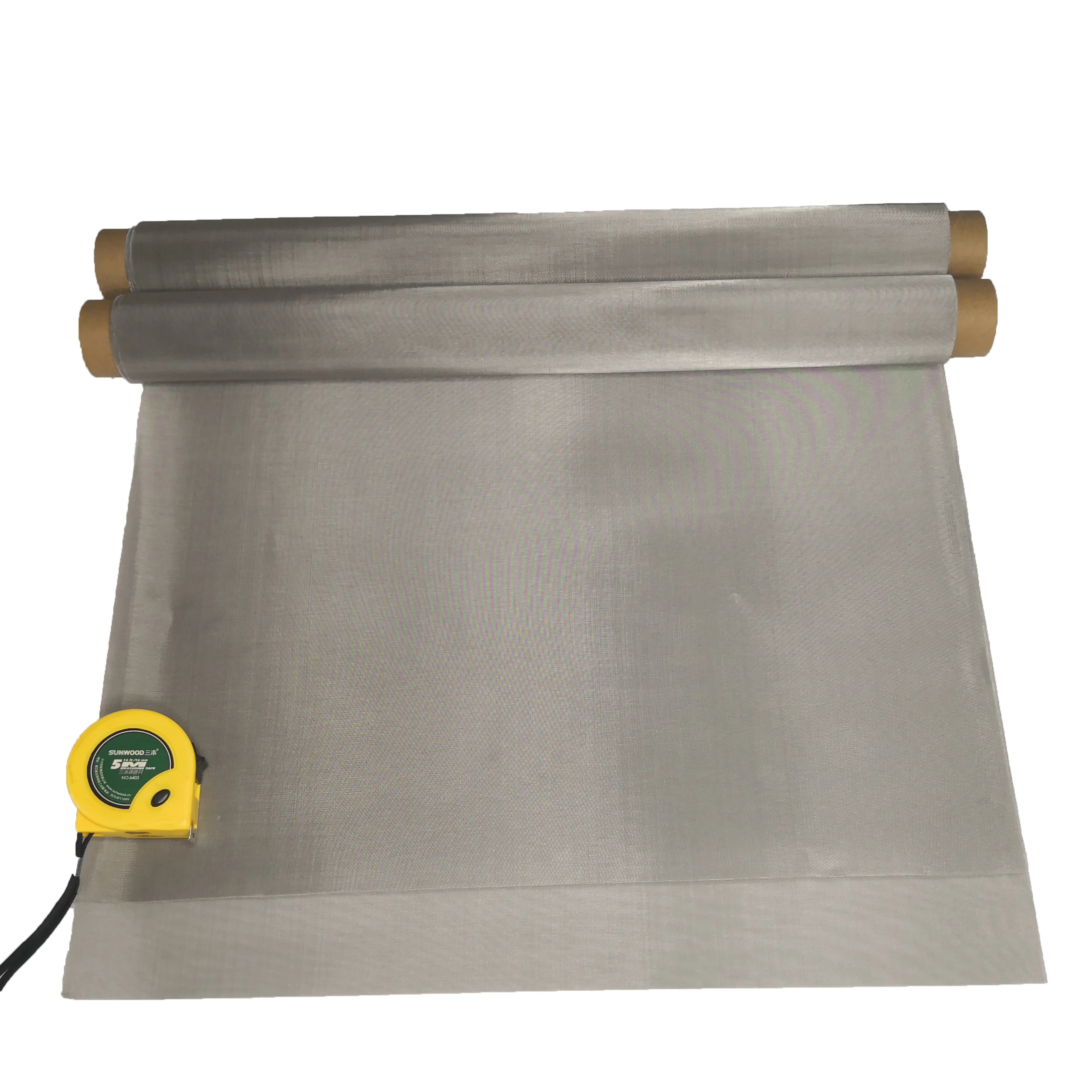 Материал 316L 25 микрон плетеная проволочная сетка из пищевой нержавеющей стали для