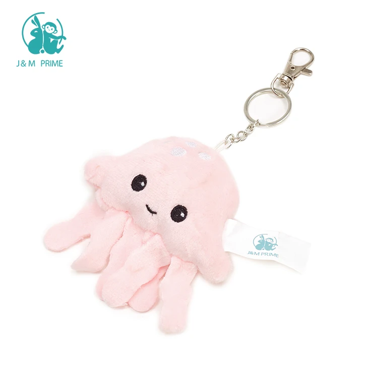 Manufacturer novel customized stuffed sea animal toys plush manta ray keychain