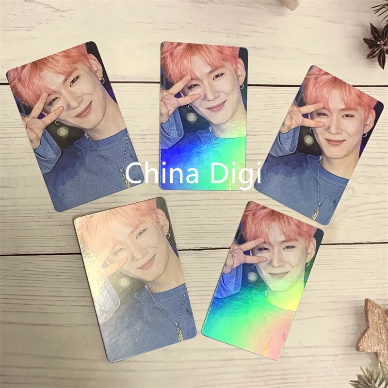 2024 Paper Photocard Kpop Freebies Printing Stars Laser Card Idol Photos Card