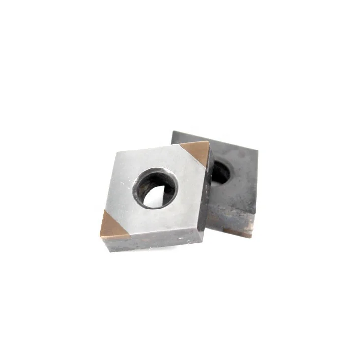 Manufacturer Offered Good Quality Diamond Inserts PCD CBN Solid Inserts Carbide Tools PCD CBN Blades Turning Inserts
