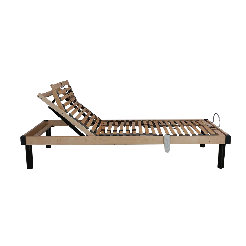 Factory Price Adjustable Bed Slats Design Furniture 5 Zones Comfortable Wooden Bed Adjustable Slatted Bed Base