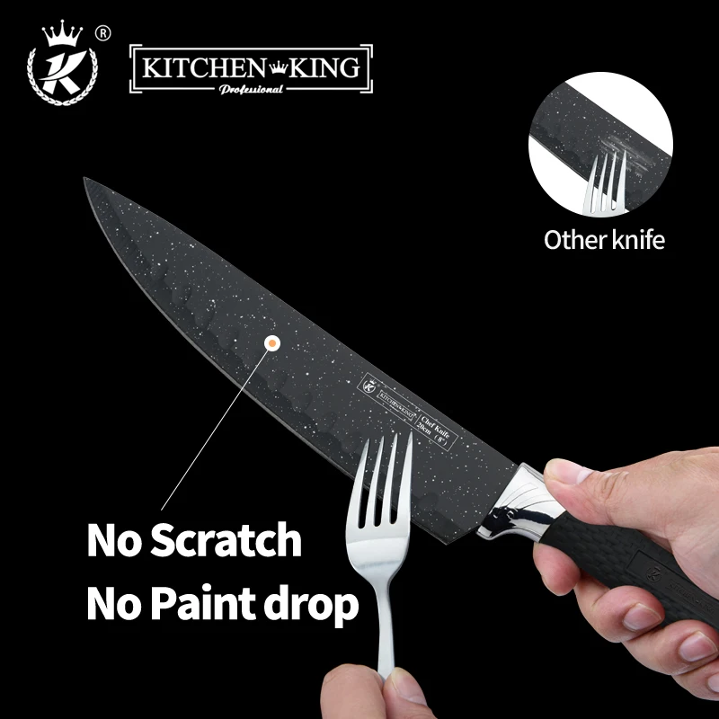  Кухня повар набор состоит из 6 предметов туризма и активного отдыха шеф-повара кухонных ножей нож подарочной коробке водонепроницаемый чехол для багажа супер острыми краями приготовления пищи