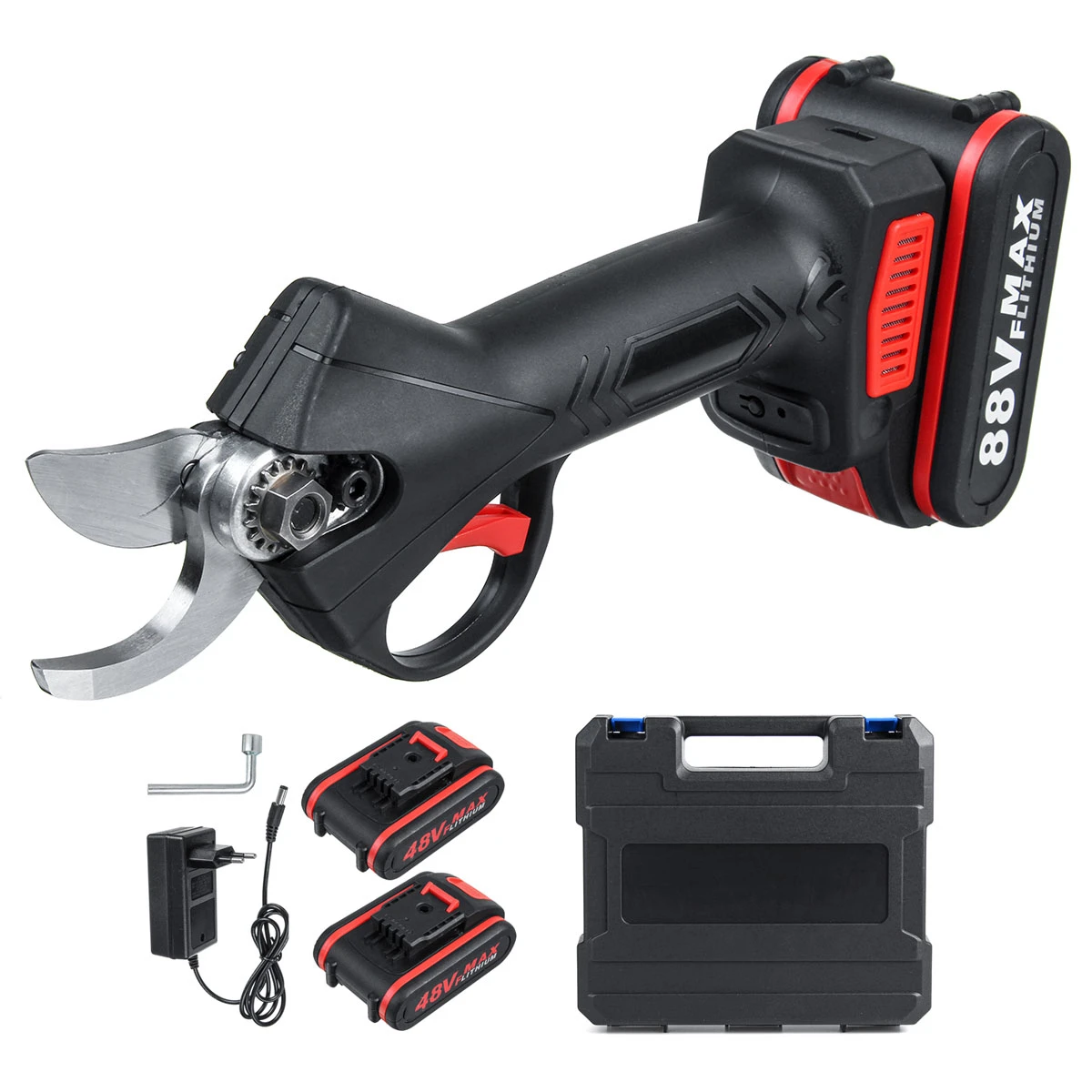 Pruning Shears Cordless Pruner Max30mm Rechargeable Garden Scissors Wood Trimming Pruning Tool For Makita Battery