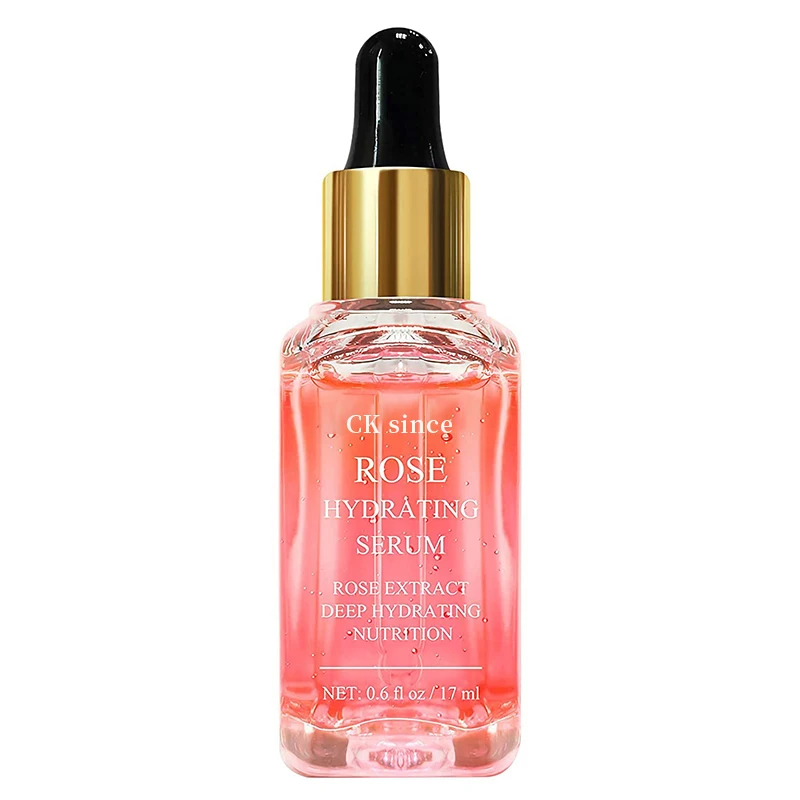 Private Label Whitening Vitamin C Rose 24 K Gold Skin Hyalu Protein Hyaluronic Acid Nicotinamide Lift Face Serum