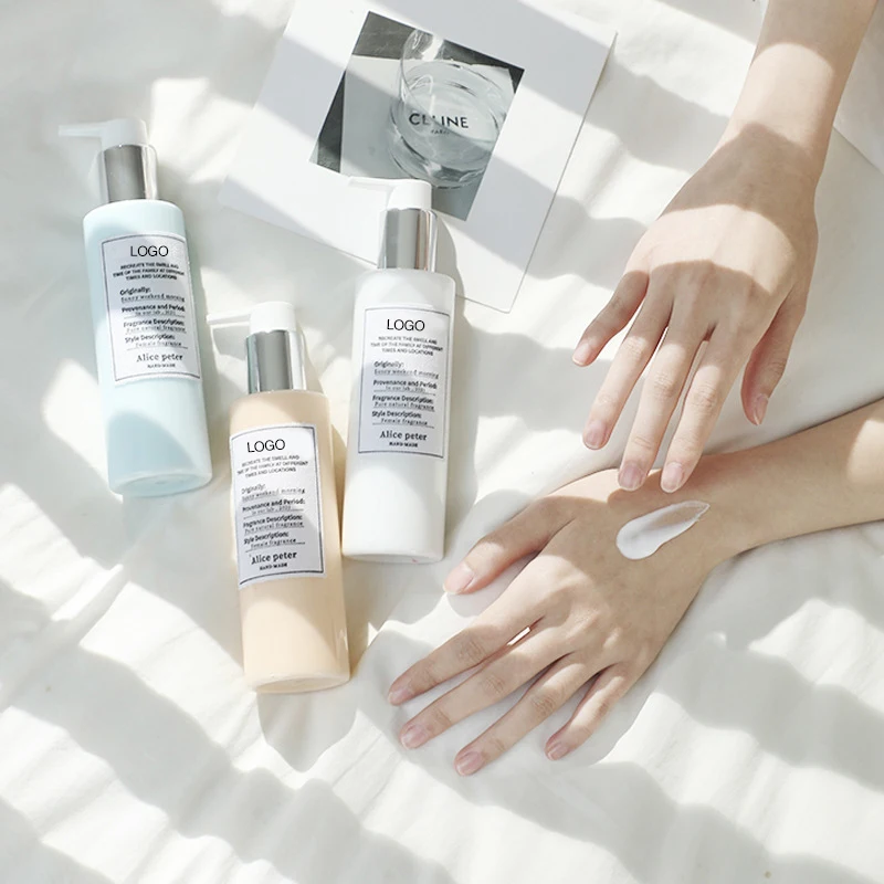 New Arrival Wholesale Private Label Body Lotion Repairing Brightening Moisturizing  Whitening Body Lotion Dry Skin For Body Care