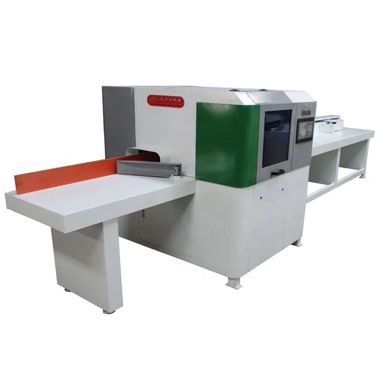 China automatic high speed wood lathe cross cutting Sliding Table  saw machine CNC Optimizing Cross Cut Saw wood saw machine